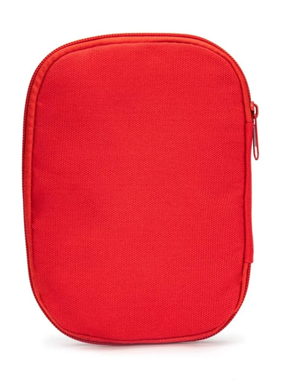 Red First Aid Bag Empty 1st Aid Bag Section Dividers Medical Travel Case Emergen